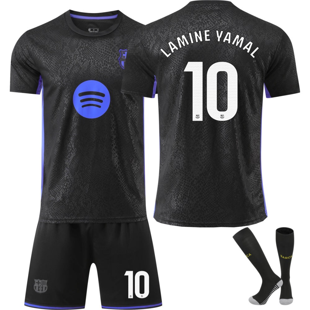 Barcelona Football Jersey Set with Socks