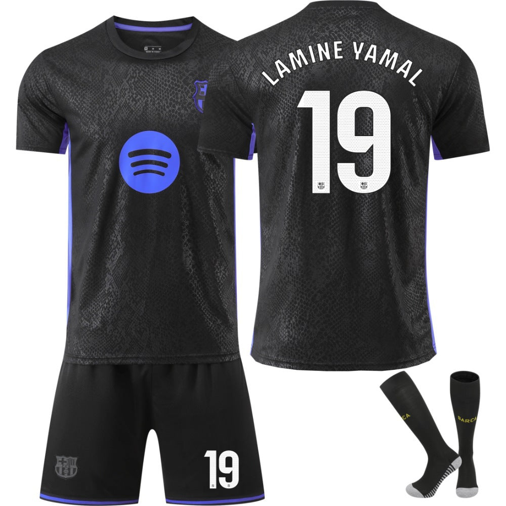 Barcelona Football Jersey Set with Socks