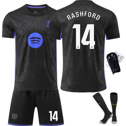 Barcelona Football Jersey Set with Socks