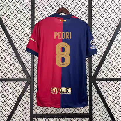 Barcelona Football Jersey Short Sleeve Sport Shirt