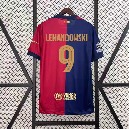 Barcelona Football Jersey Short Sleeve Sport Shirt