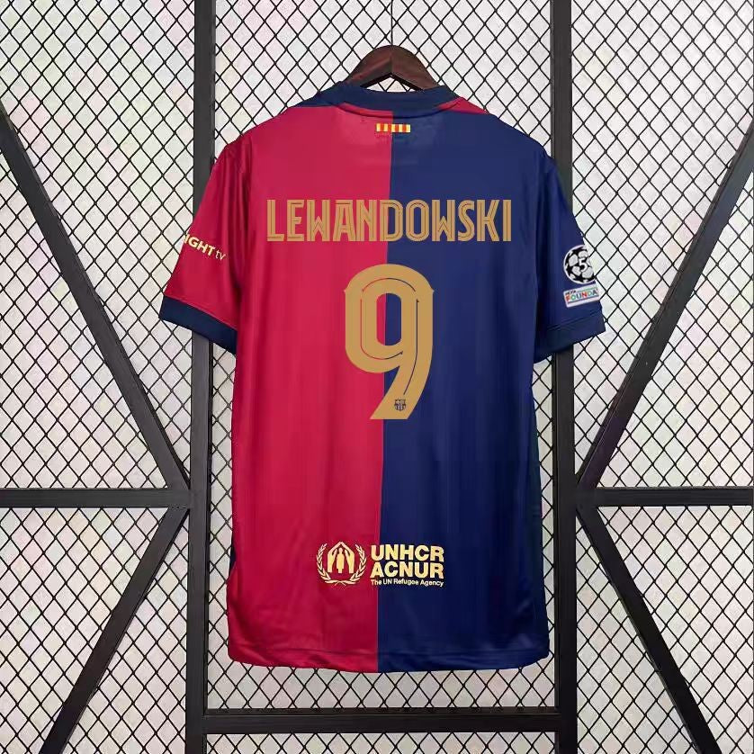 Barcelona Football Jersey Short Sleeve Sport Shirt
