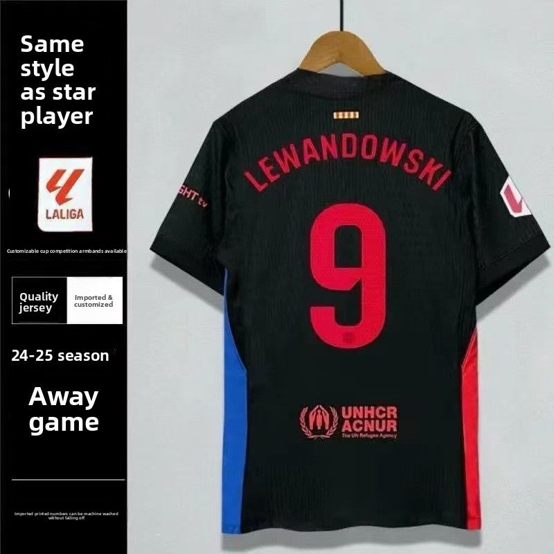 Barcelona Football Jersey Short Sleeve Sport Shirt