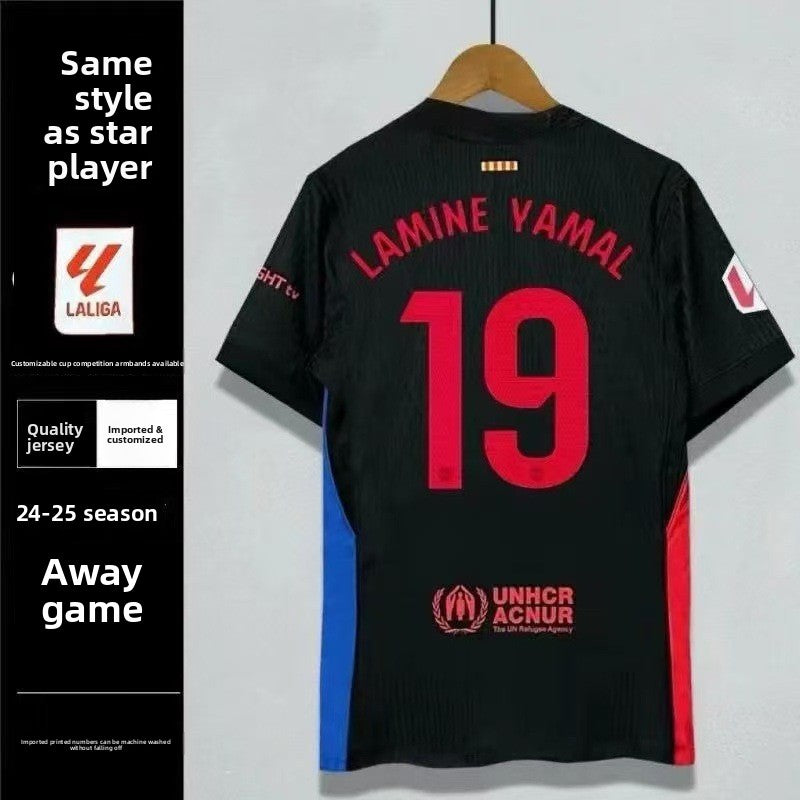 Barcelona Football Jersey Short Sleeve Sport Shirt
