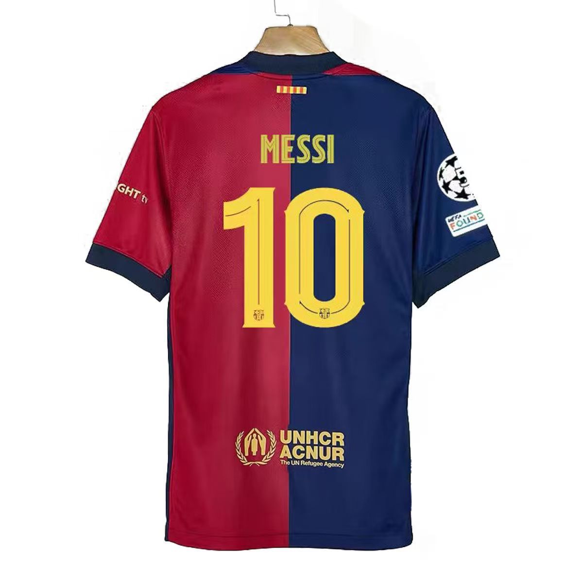 Barcelona Football Jersey Short Sleeve Sport Shirt