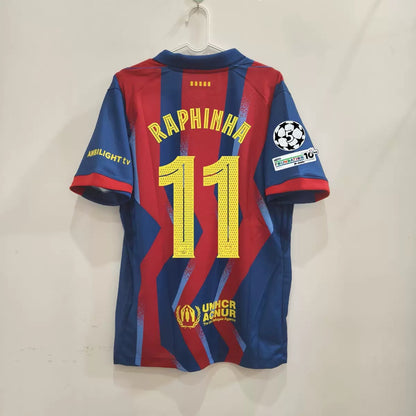 Barcelona Football Jersey Short Sleeve Sport Shirt