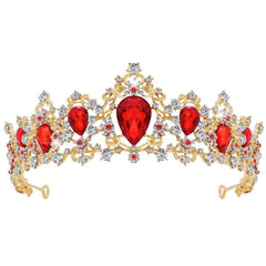 Golden crown red