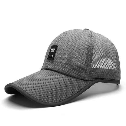 Baseball Cap for Women Men with Built-in Fan Sun Protection Breathable Adjustable Duckbill Hat
