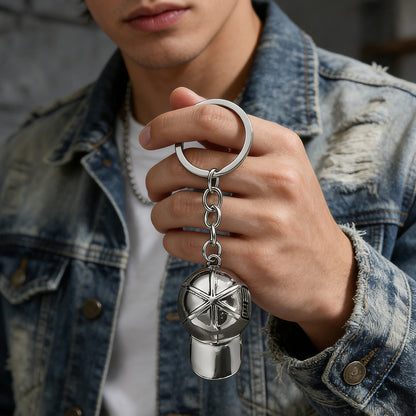 Baseball Cap Shape Keychain Pendant