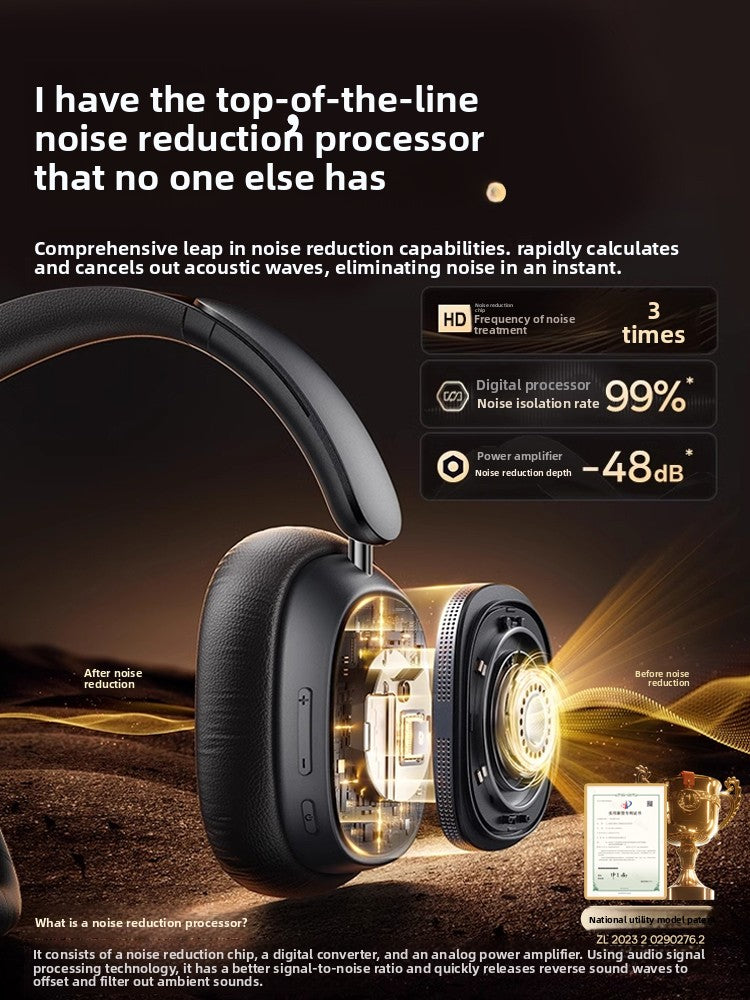 Baseus H1Ipro ANC Bluetooth Headphones with Hi-Res Sound