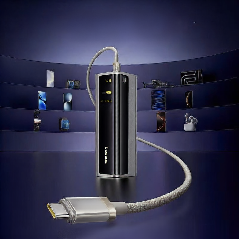 Baseus Retractable Cable Power Bank 10000mAh Fast Charging