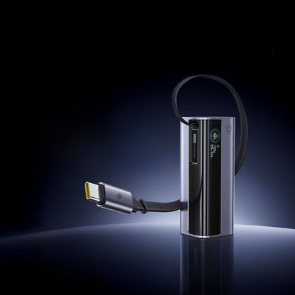 Baseus Retractable Cable Power Bank 10000mAh Fast Charging