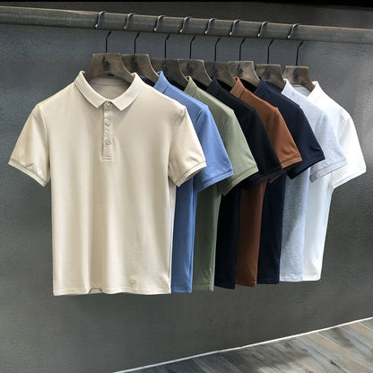 Basic men's polo shirt