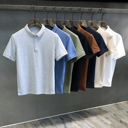 Basic men's polo shirt