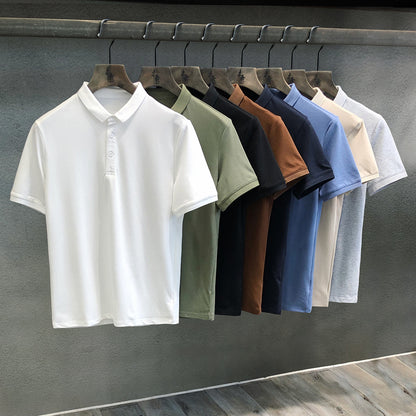 Basic men's polo shirt