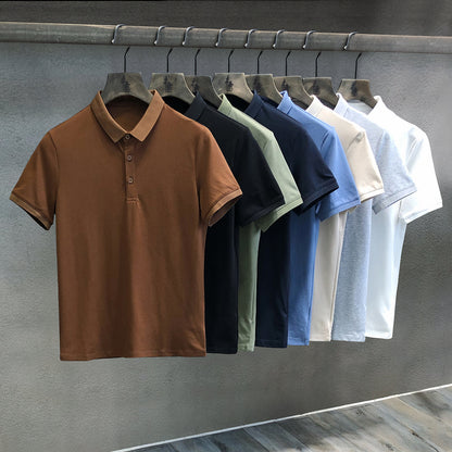 Basic men's polo shirt