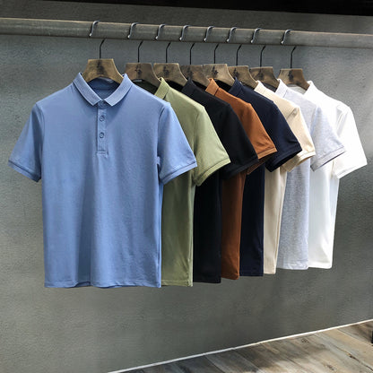 Basic men's polo shirt