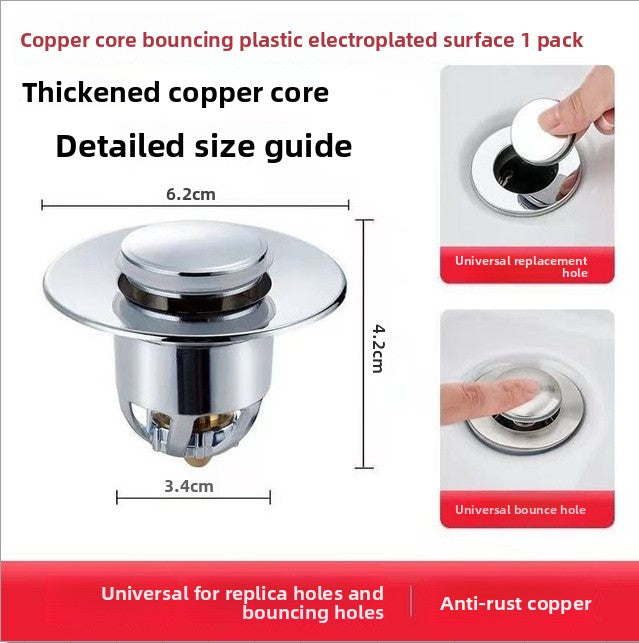 basin drain plug