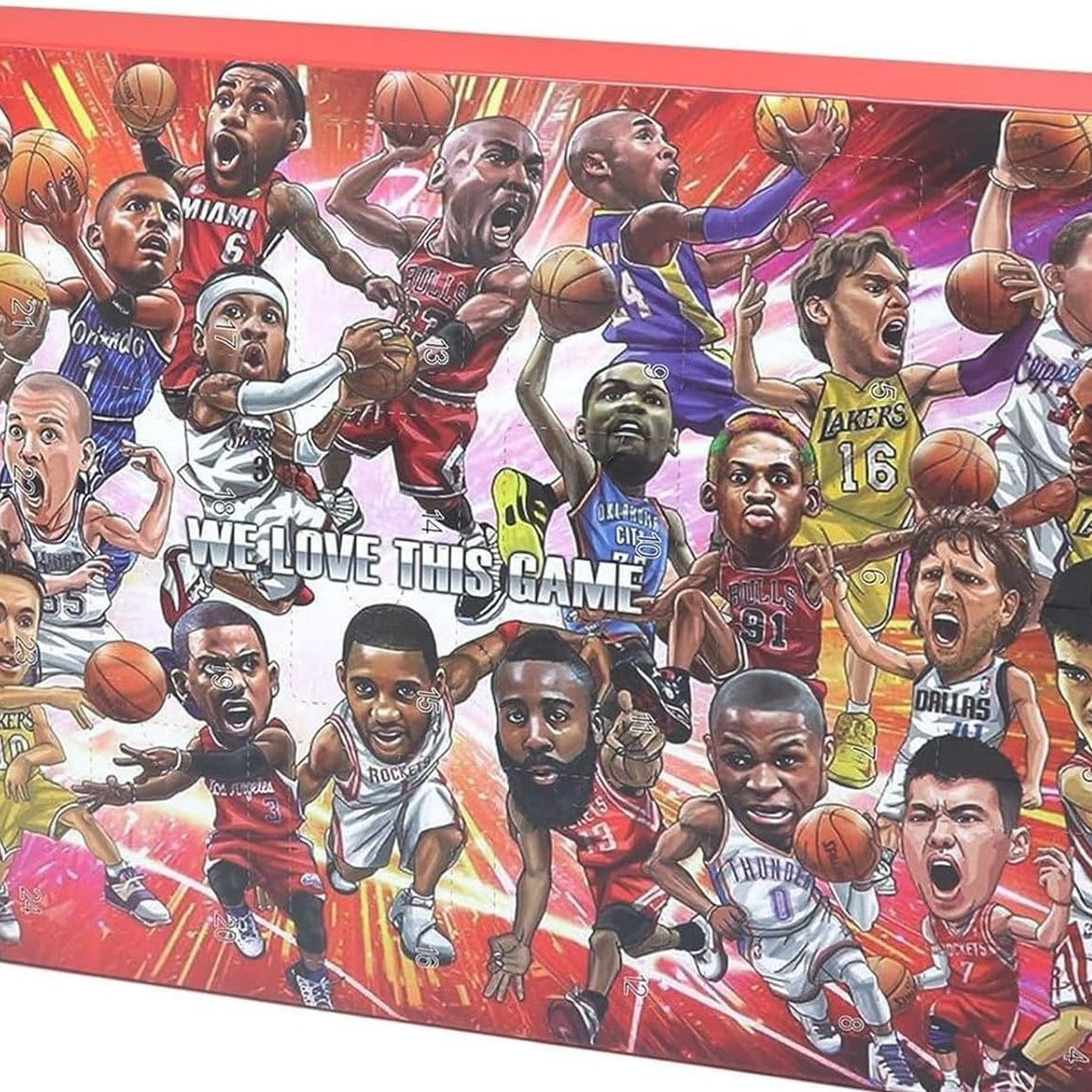 Basketball Advent Calendar Collectible Blind Box