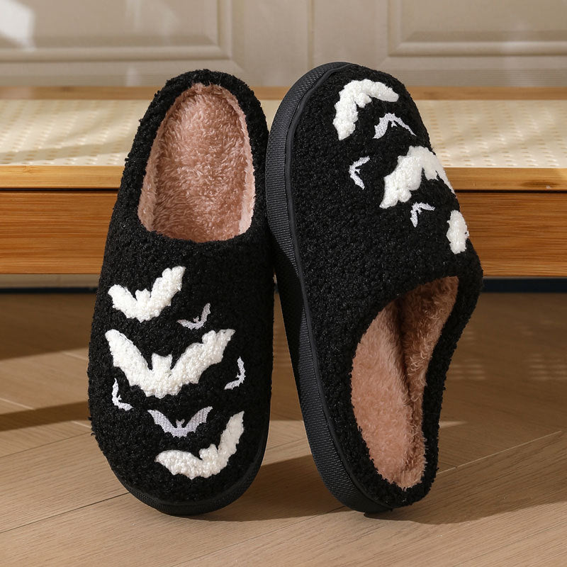 Bat Cartoon Cotton House Slippers