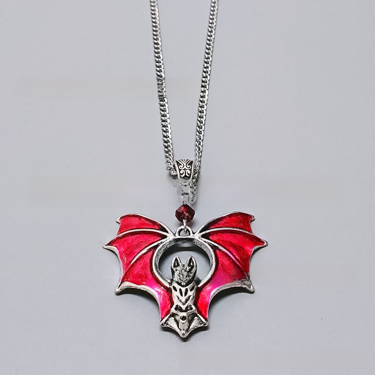 Bat Pendant Necklace