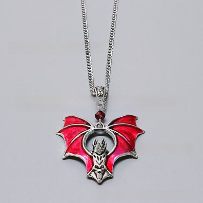 Bat Pendant Necklace