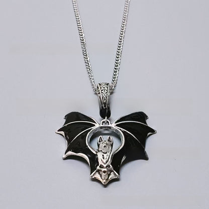 Bat Pendant Necklace