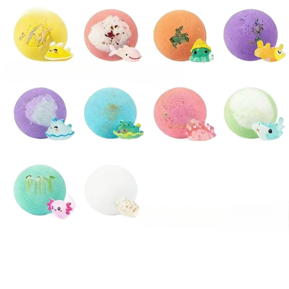 Bath bomb toys