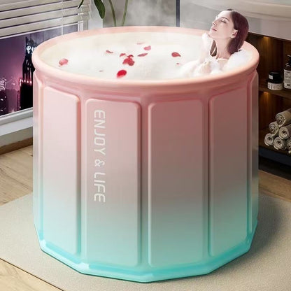 Bath folding tub
