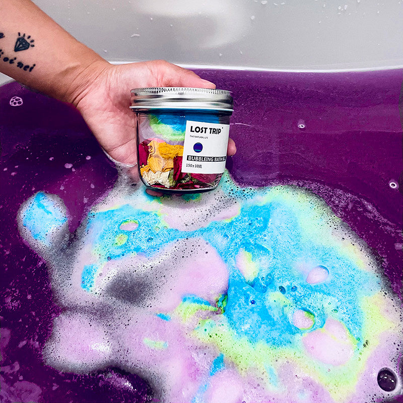 Bath oil bath ball