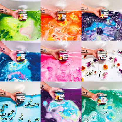 Bath oil bath ball