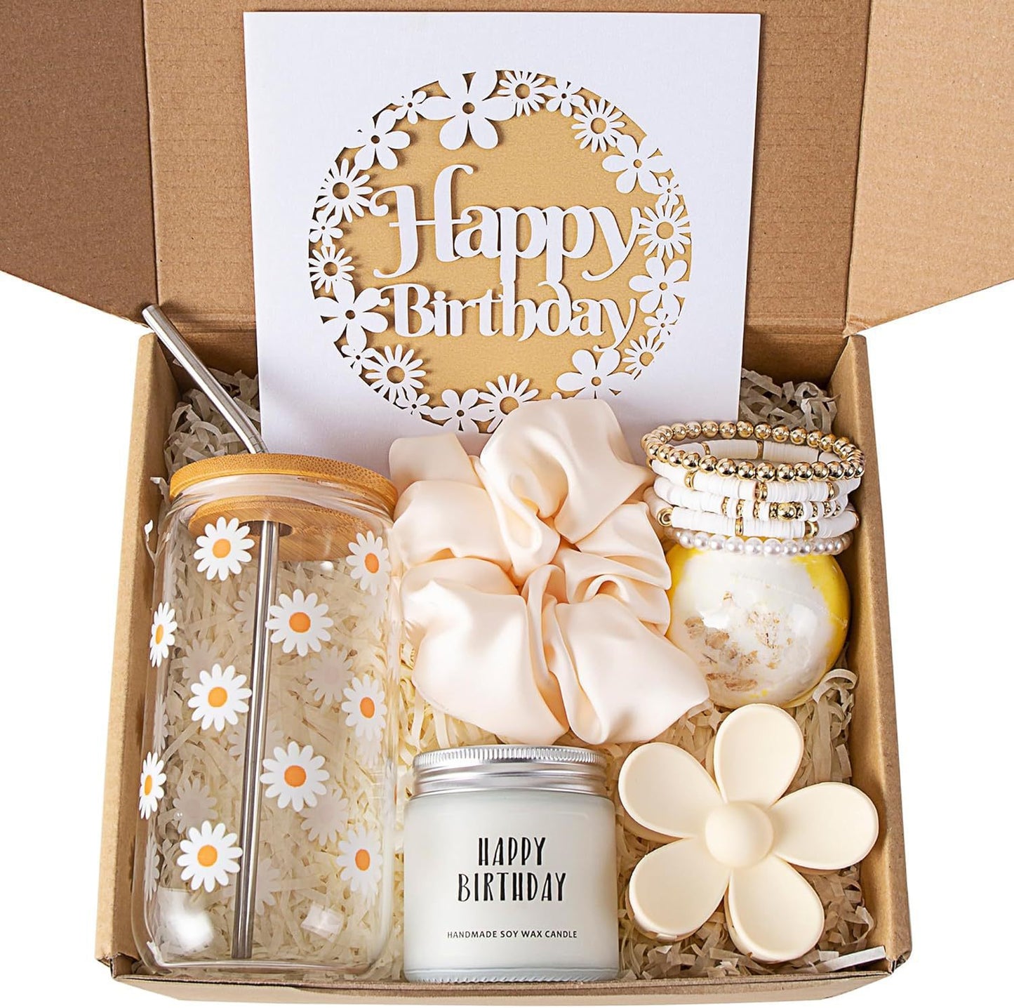 Bath Salt Ball Candle Gift Box