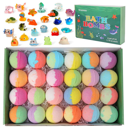 Bath salt balls