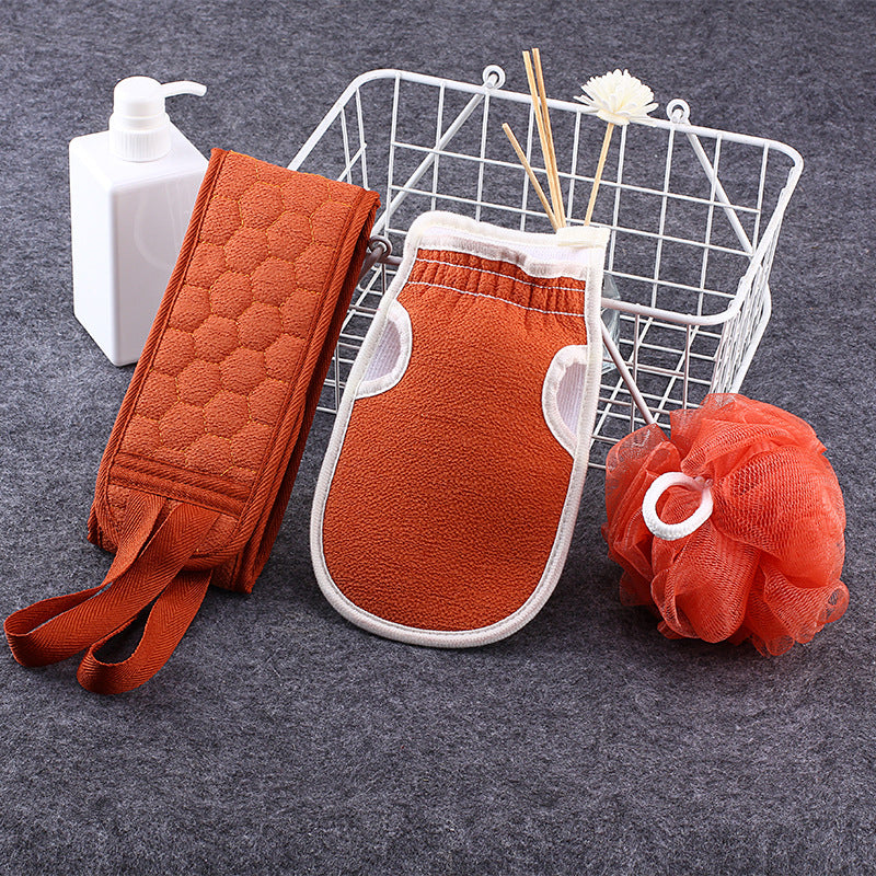bath scrub set