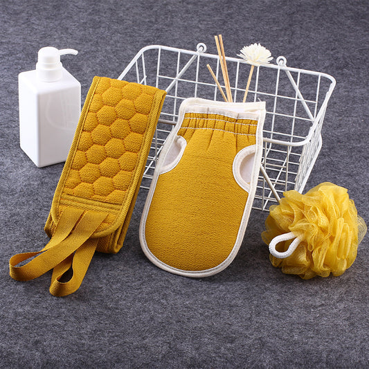 bath scrub set