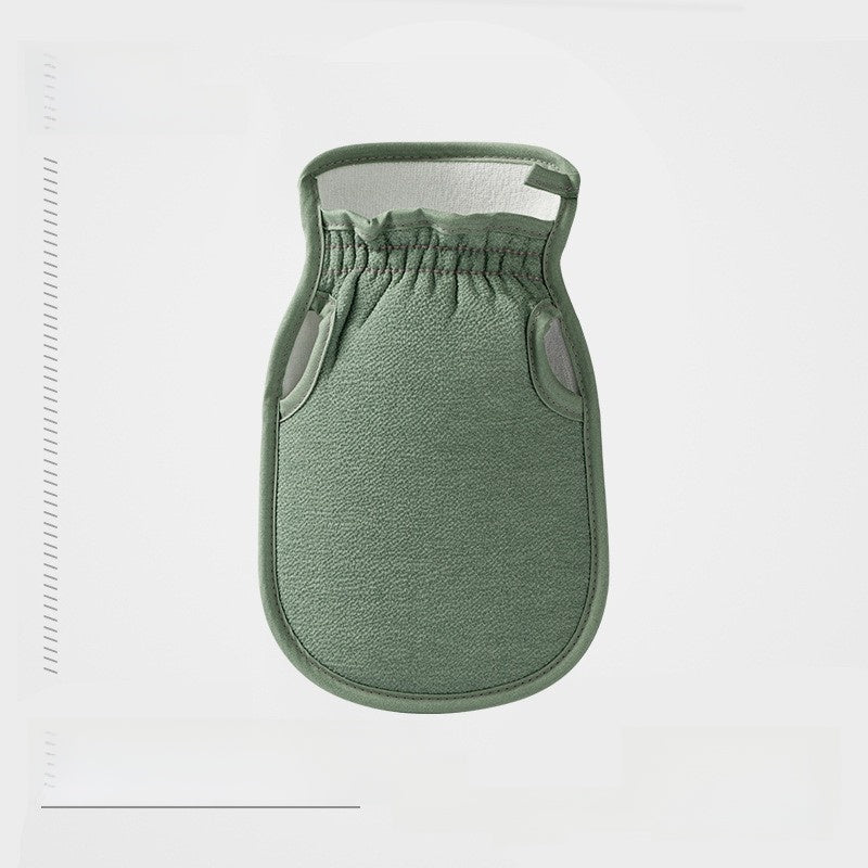 Bath sponge thumbless bath towel