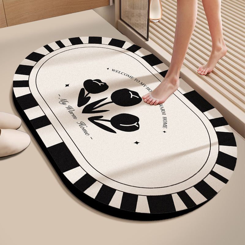 Bathroom Absorbent Non-slip Floor Mat