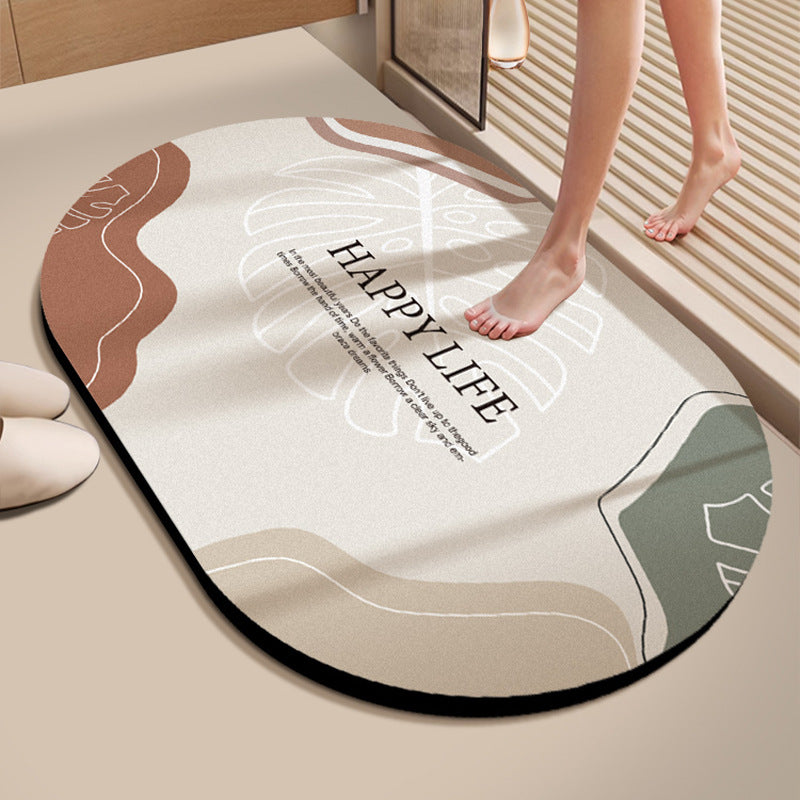 Bathroom Absorbent Non-slip Floor Mat