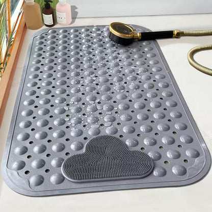 Bathroom Anti-Slip Shower Mat with Suction Cups