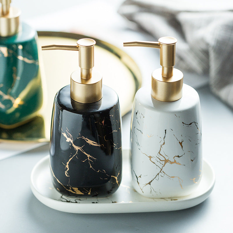 Bathroom Ceramic Dispensing Bottles