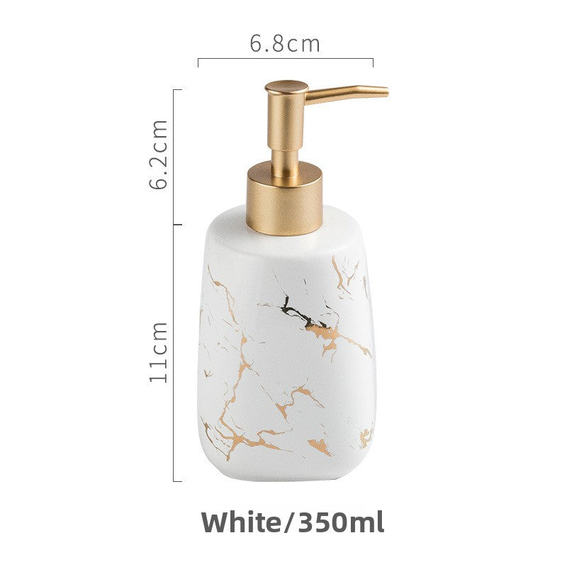 Bathroom Ceramic Dispensing Bottles