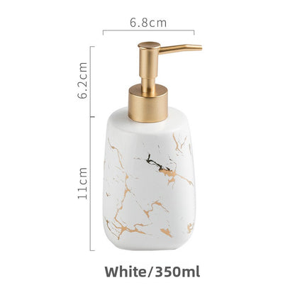 Bathroom Ceramic Dispensing Bottles