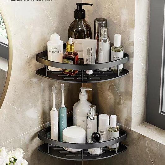 Bathroom corner shelf