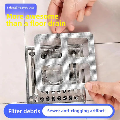 Bathroom drain filter