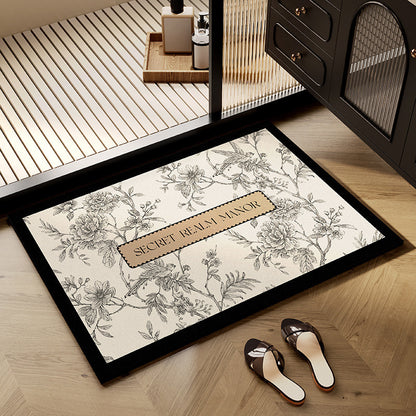 Bathroom floor mat, diatom mud, household toilet floor mat