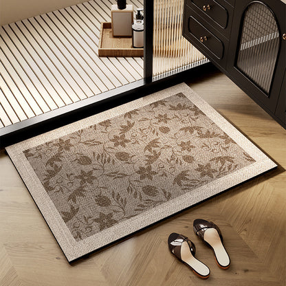 Bathroom floor mat, diatom mud, household toilet floor mat