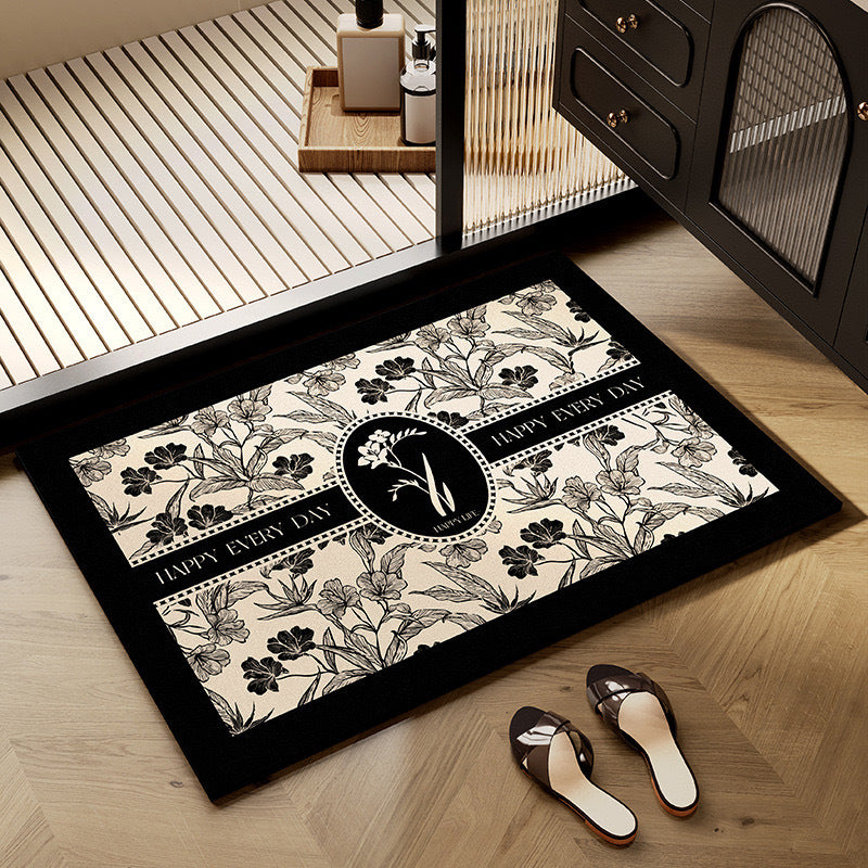 Bathroom floor mat, diatom mud, household toilet floor mat
