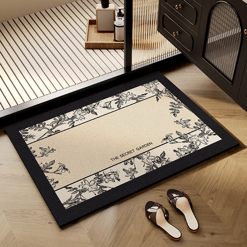 Bathroom floor mat, diatom mud, household toilet floor mat