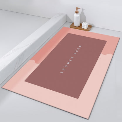 bathroom floor mat