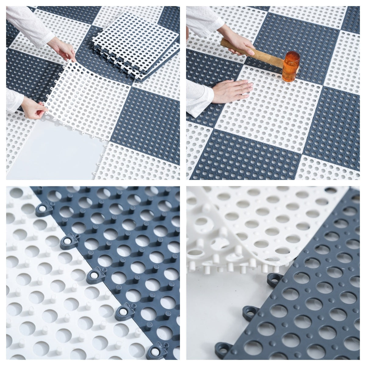 Bathroom floor mat